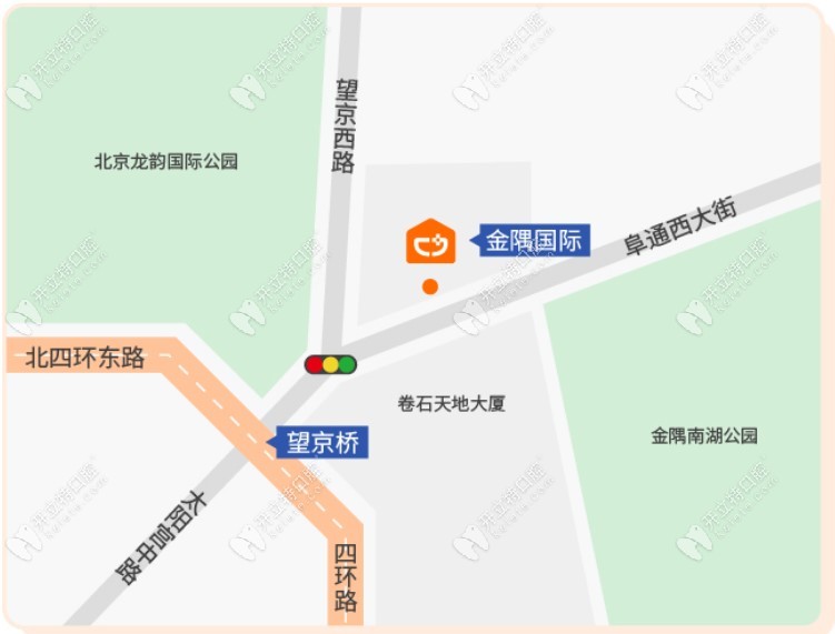 北京倍悦家口腔地图
