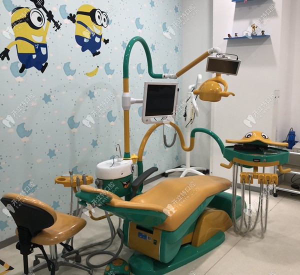 郑州未来口腔的儿童诊疗区