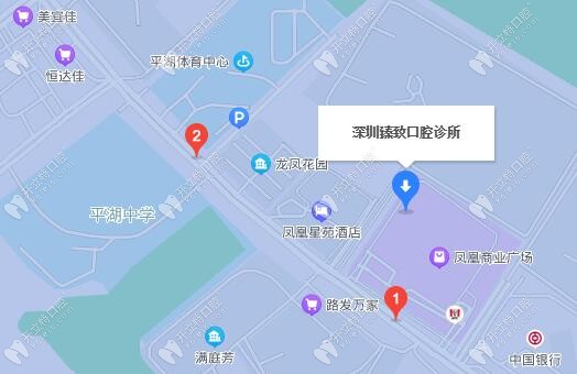 深圳臻 致口腔诊所地图