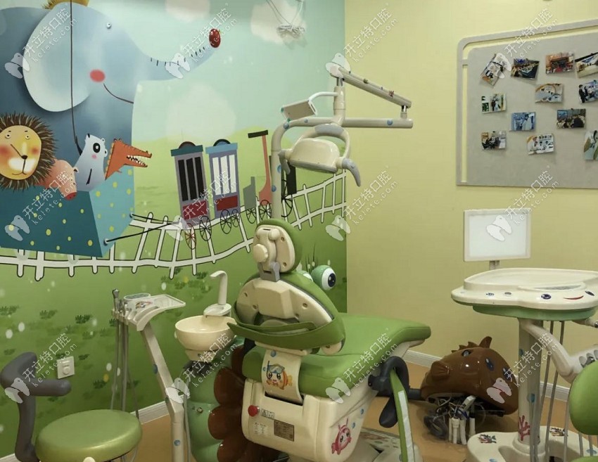 未央区健齿象口腔充满童趣的儿童诊室