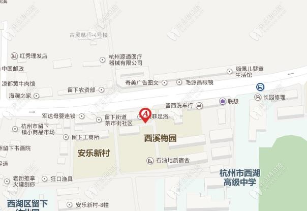 杭州天润口腔地图