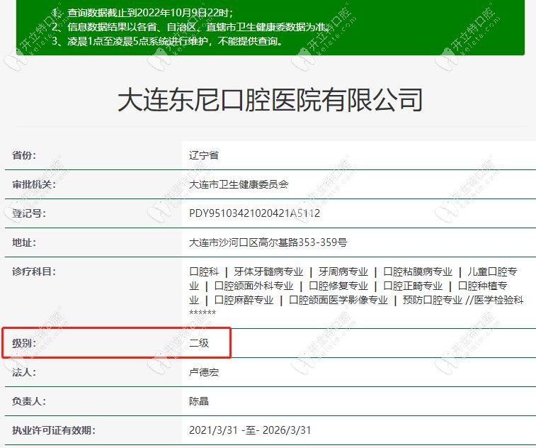 东尼口腔医院资质