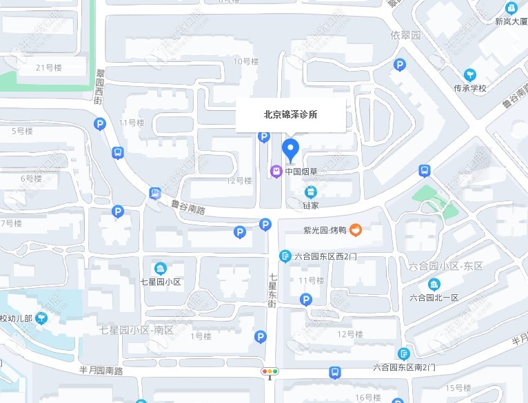 北京锦泽口腔地图位置地址