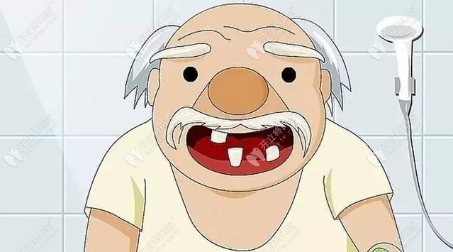 85岁老人牙全没了能安假牙吗