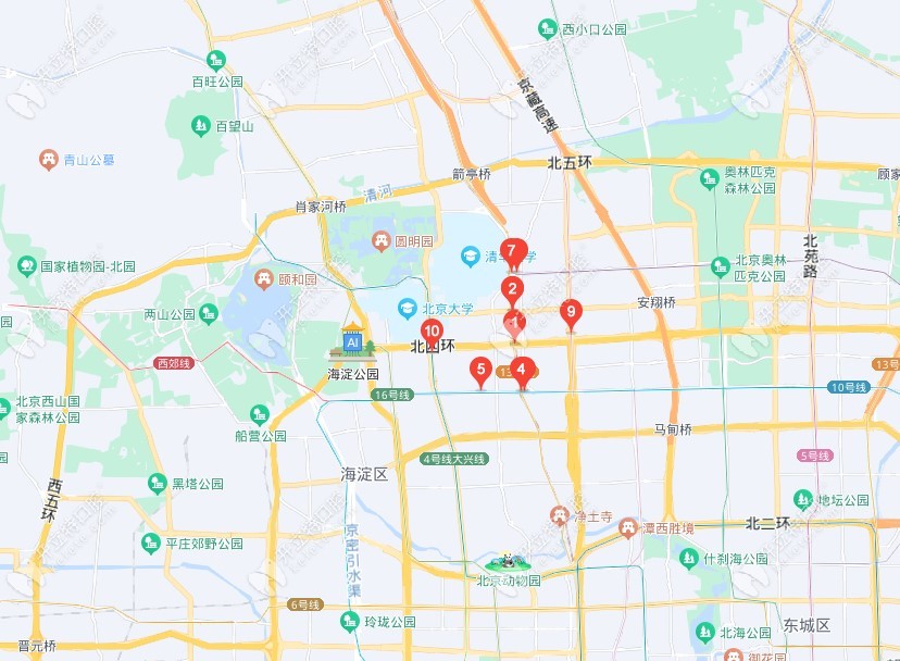 怎么乘车到达北京中诺第二口腔医院