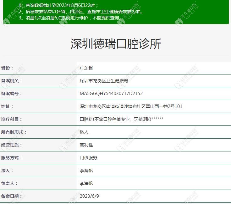 深圳德瑞口腔深圳德瑞口腔診所