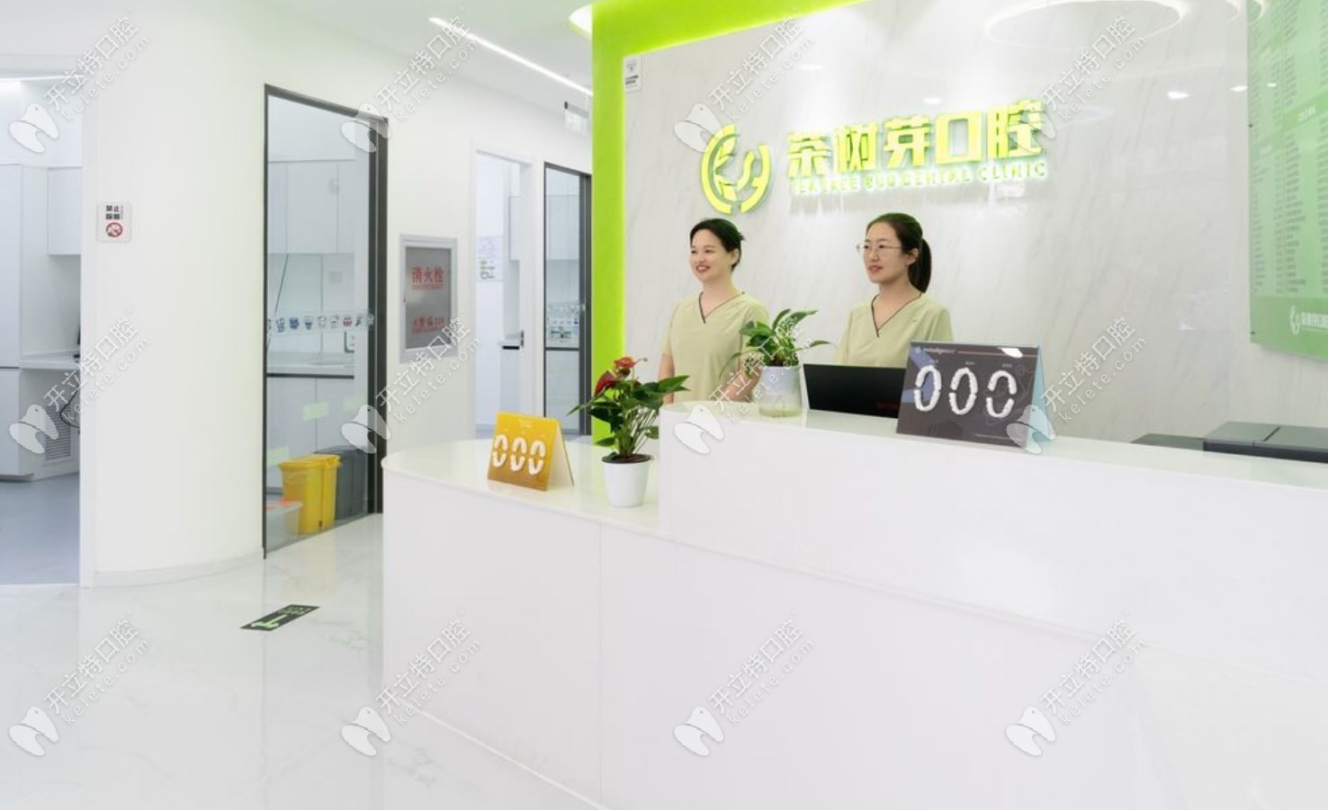 北京茶樹芽口腔前臺接待處