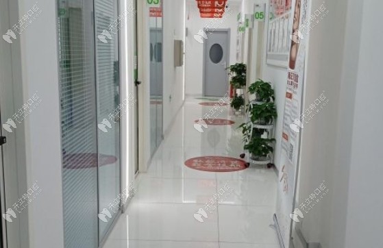 鄭州管城植得口腔門診部走廊
