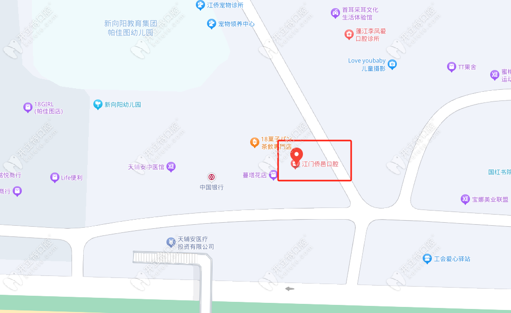 江門市僑邑口腔地址