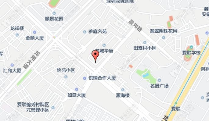 深圳一欣口腔5家门店地址、乘车路线