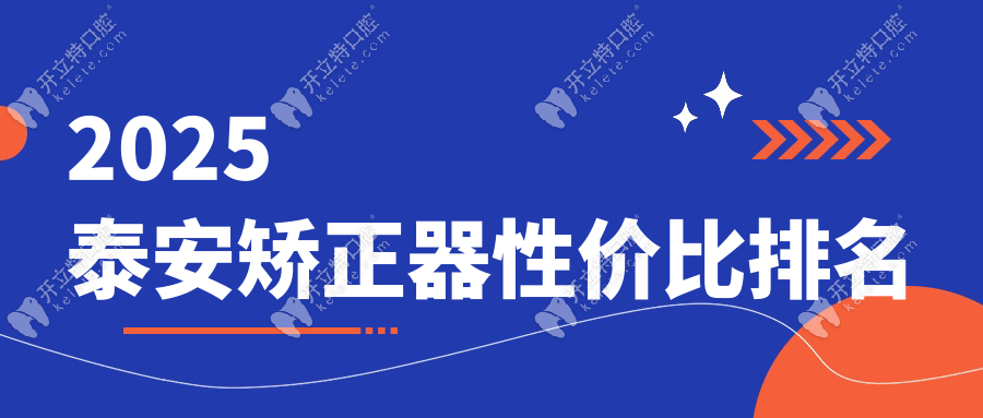 2025泰安矯正器性價(jià)比排名