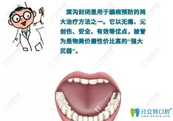 東營鉑爾兒童牙齒口腔窩溝封閉圖