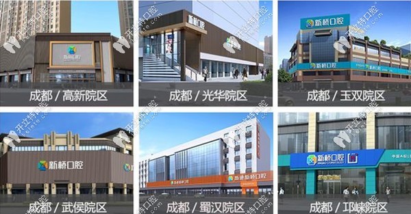 成都新橋口腔醫(yī)院院區(qū)分布kelete.com