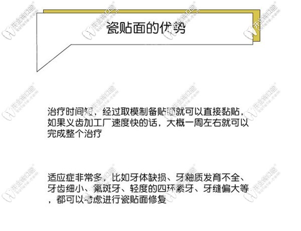 瓷貼面優(yōu)勢