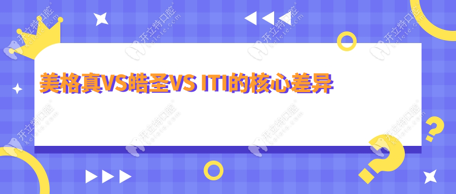 美格真VS皓圣VS ITI的核心差异