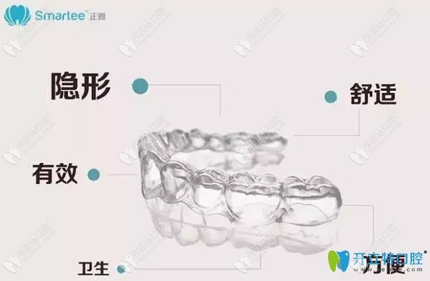 正雅隐形矫正牙套优点