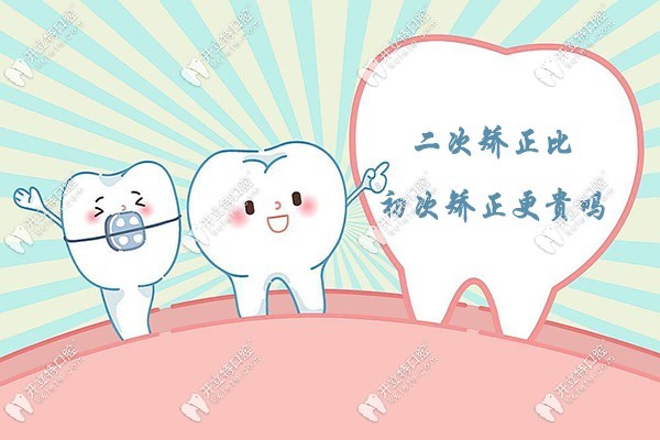 二次矯正比初次矯正更貴嗎