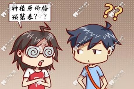 西安种植牙价格表
