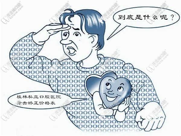 桂林私立口腔醫(yī)院牙齒矯正價(jià)格表