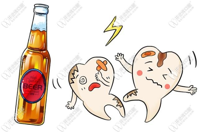 開啤酒瓶影響牙齒