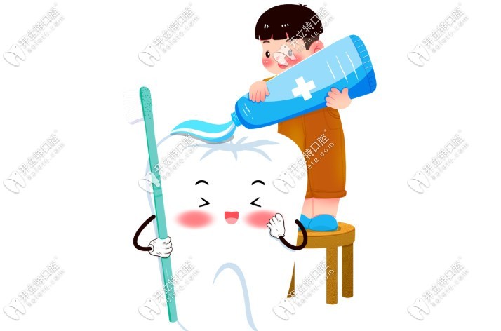 宝宝长牙后就要开始刷牙了