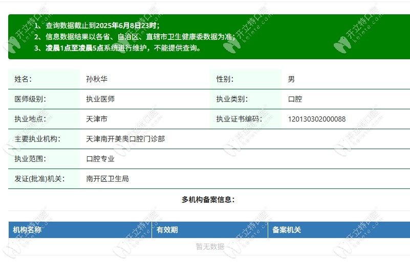 孫秋華醫(yī)生坐診信息kelete.com