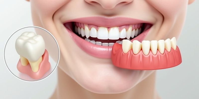 五、牙齦萎縮鑲牙后的護理要點