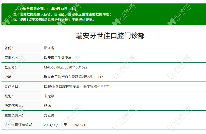 瑞安牙世佳口腔是正規(guī)的kelete.com