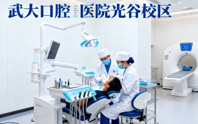 武大口腔醫(yī)院光谷院區(qū)地址在東湖高新區(qū)，坐地鐵2號(hào)線在秀湖站下，急診24小時(shí)開放
