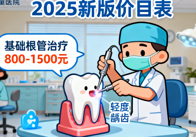 深圳小孩做根管治療費用大揭秘！2025新版價目表：800-5000元如何選？