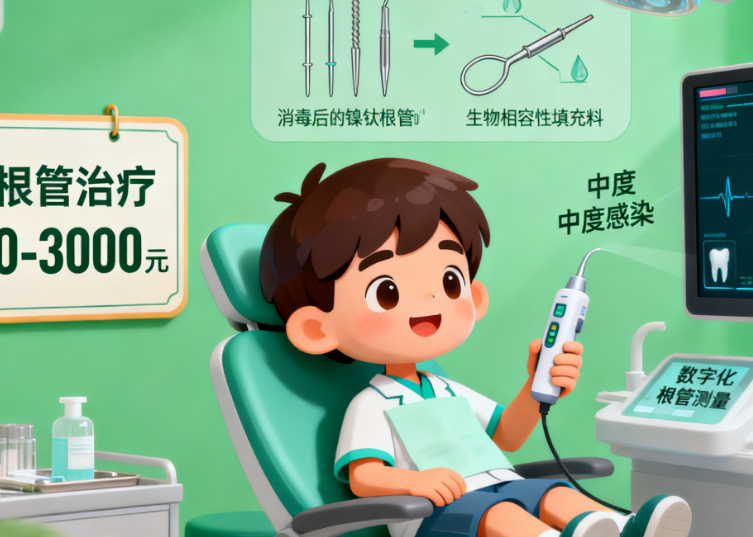 深圳小孩做根管治疗费用