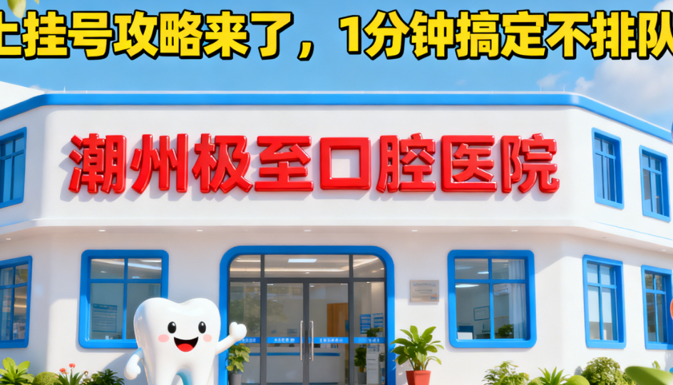 潮州極至口腔醫(yī)院怎么預約掛號