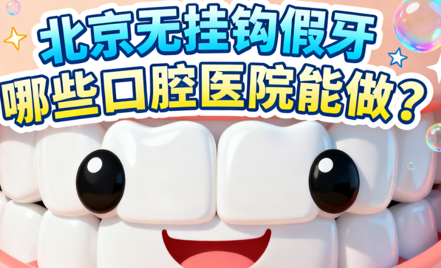 北京無掛鉤假牙哪些口腔醫(yī)院能做？10家靠譜私立醫(yī)院親測推薦，朝陽海淀都有