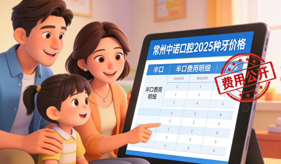 常州中諾口腔種牙就診攻略