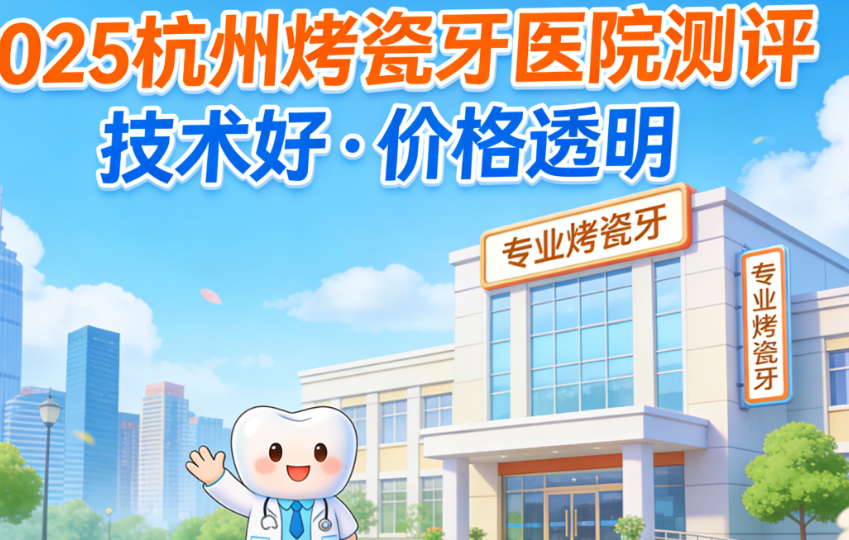 杭州哪里做烤瓷牙好的醫(yī)院？2025新版測(cè)評(píng)：這8家技術(shù)好價(jià)格透明，第三家性價(jià)比超高！