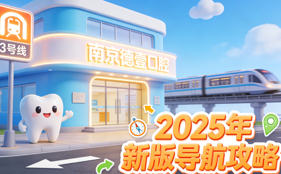 南京德壹口腔地址好找嗎？就在地鐵3號線旁，附2025年新版導(dǎo)航攻略