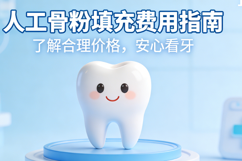 人工骨粉填充費(fèi)用高嗎？其實(shí)比想象中便宜，單顆牙骨粉填充約3000-5000元