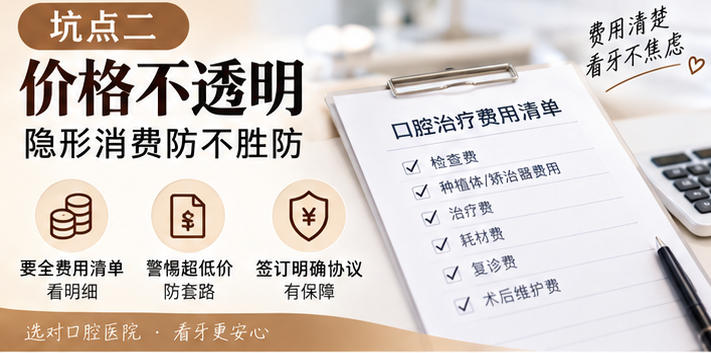 坑点二：价格不透明，隐形消费防不胜防