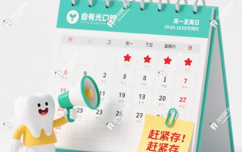 深圳自有光口腔預約電話