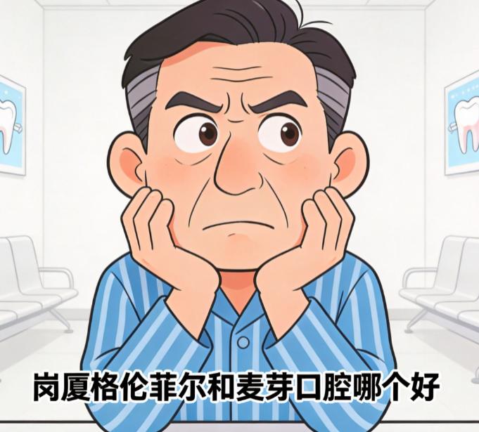 崗廈格倫菲爾和麥芽口腔哪個好？答案是種牙首選格倫菲爾碩博團，矯正必選麥芽數字化！